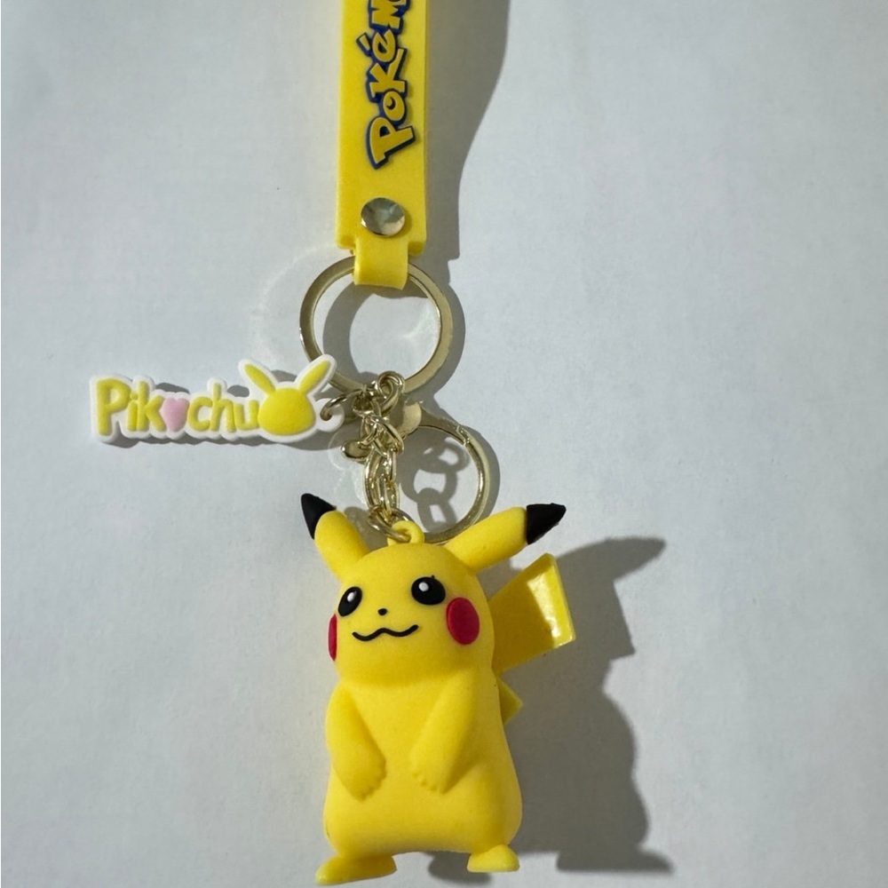 Pokemon Keychains for Girls Boys, Cute Kawaii Keychain, Backpack Key Chain Acces